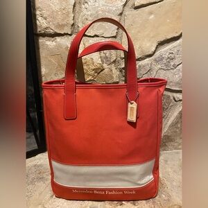*Rare* Vintage Coach X Mercedes-Benz Tote